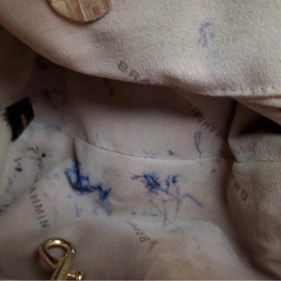 Brahmin | Copa Cabana Shoulder Satchel Bag Woody - Picture 7 of 9